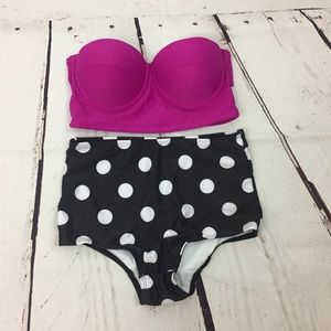 High waisted swimsuit